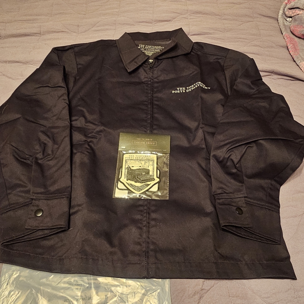 TTPD Black Jacket w/ Patches
